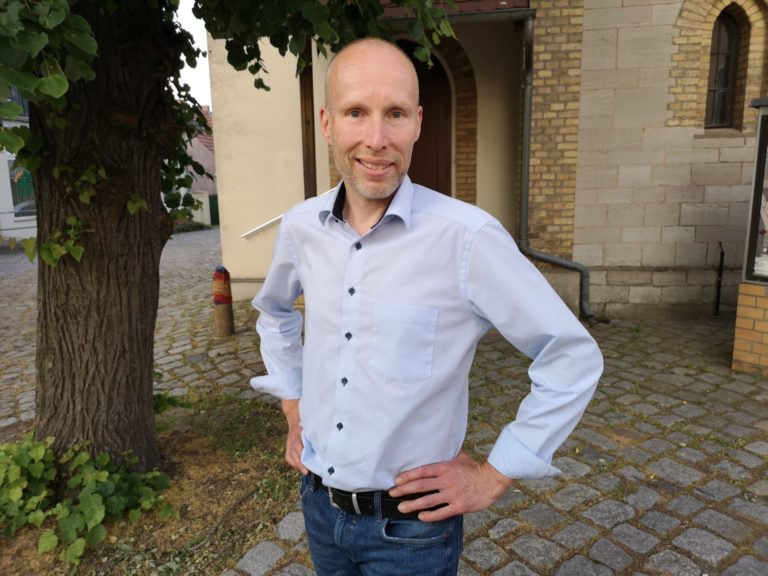 Jan Manshardt Bürgermeisterkandidat in Woltersdorf