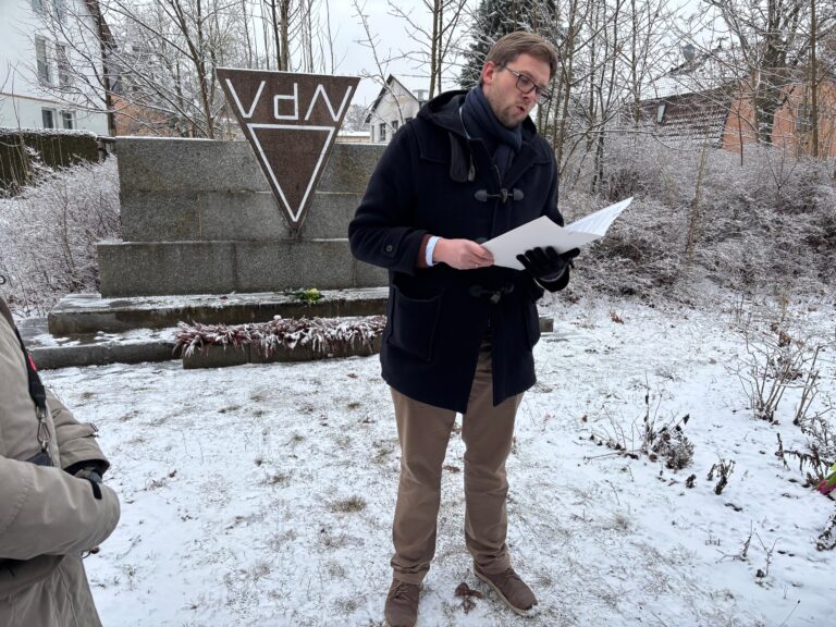 Holocaustgedenken in Woltersdorf